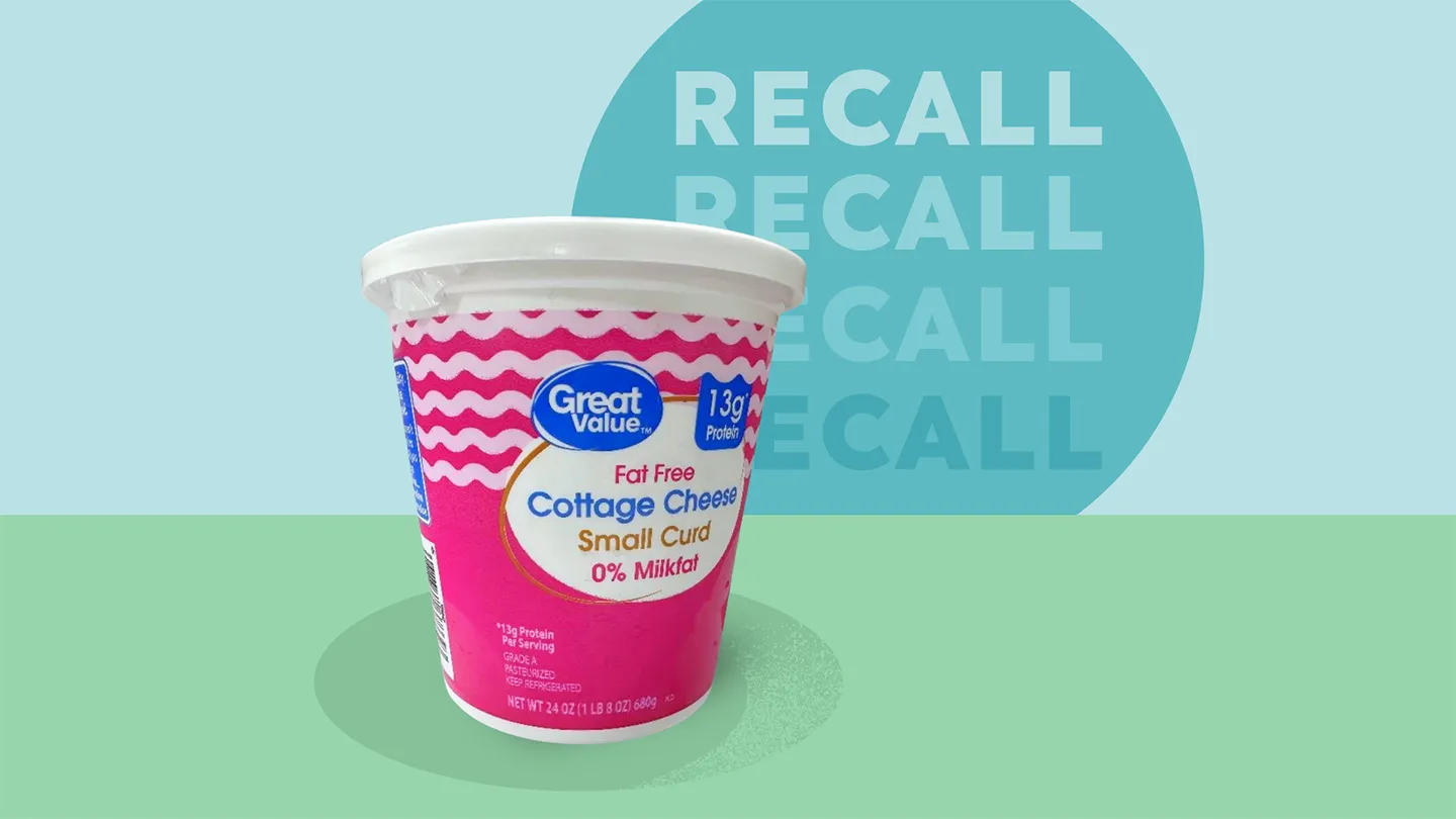 Walmart Cottage Cheese Recalled in 24 States for Possible Infection Risk